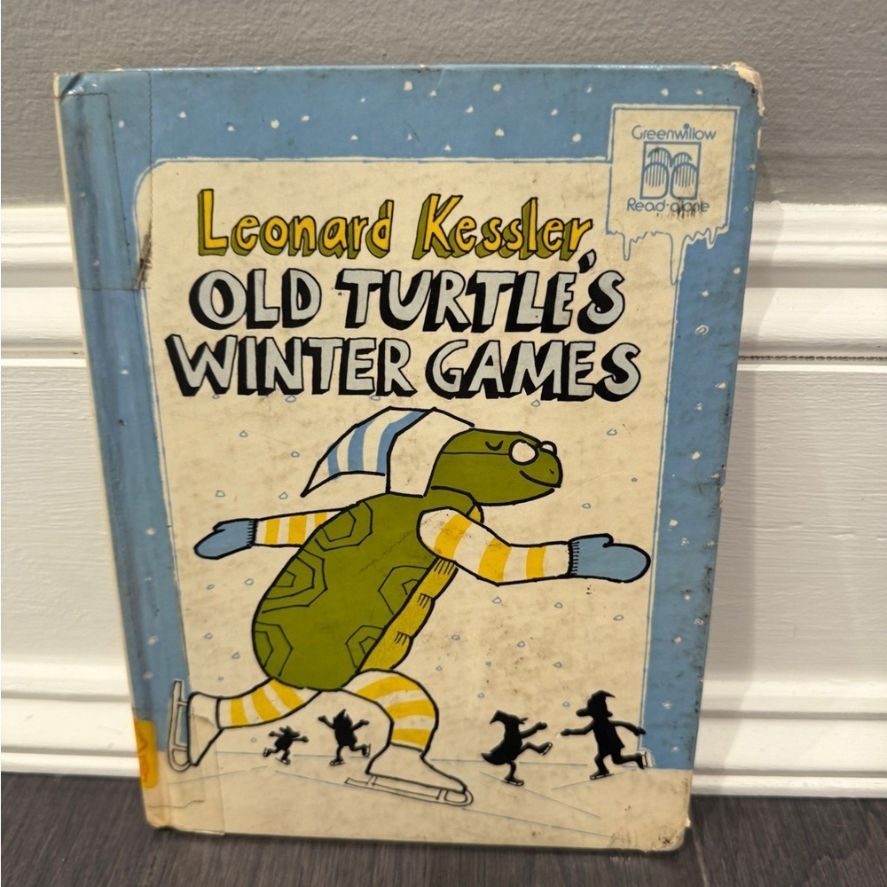Vintage Old Turtle's Winter Games Book by Leonard Kessler